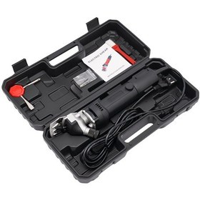 Resim Profesyonel Elektrikli Koyun Makası - 850 W Yüksek Performanslı Motor, Yalnızca Koyun Ve Keçilerin Yanı Sıra Lamalar, Alpakalar Ve Diğer Deve Türlerinde Kullanılmak Üzere Tasarlanmıştır 