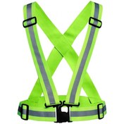 Resim MOONS COSMETIC Yüksek Görünümlü Reflektörlü Pratik Şerit Ikaz Yeleği Düz 