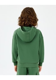 Resim Skechers B Lw Fleece Sweatshirt Büyük Erkek Çocuk Haki Sweatshirt Sk2520089-1629 Haki 