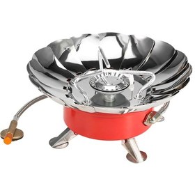 Resim Teltree Lixada Katlanır Kamp Ocağı - Rüzgar Koruma Ve Piezo Ateşleme Sistemi İle Yüksek Performans Çok Renkli 