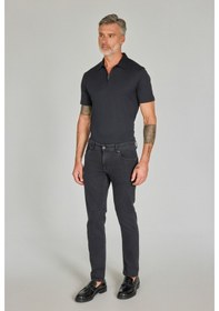 Resim Bisse 5 Cep Antrasit Denim Erkek Pantolon Pnj25y25103 D58 Antrasit 