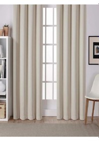 Resim Ceylan Home Atlas Saten Güneşlik Perde Her Ölçüde Özel Dikim Krem 001 