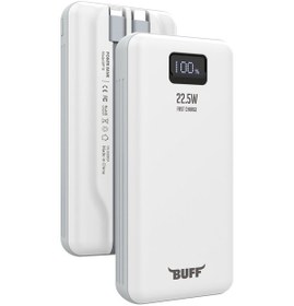 Resim Buff BP18 22.5 W 20.000 mAh Powerbank Beyaz 