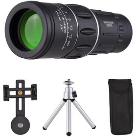 Resim Ranyeek "16x52 Taşınabilir Teleskop - Akıllı Telefon Klipsli, Tripodlu, Su Geçirmez, Seyahat Ve Doğa Gözlemleri İçin" 