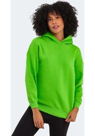 Resim Slazenger KAVEH IN Oversize Kadın Sweatshirt Nane 