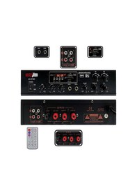 Resim Lastvoice Black Large Plus Paket-1 Hoparlör ve Anfi Anons Ses Sistemi Seti 