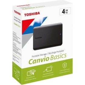 Resim İsmiyle Al Toshıba 2.5 Canvıo Basıc 4tb USB 3.2 2.5 Gen1 Harıcı Harddısk Siyah HDTB540EK3CA 