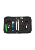 Resim Vkemall Profesyonel Takı Yapım Seti - 3 Çeşit Pense, Makas Ve Taşıma Çantası Dahil 112 Karakter 