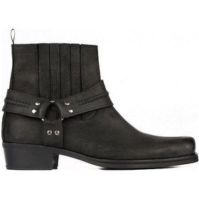 Resim Footcourt Siyah Erkek Kovboy Botu (Matador) 