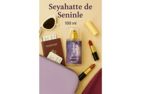 Resim Cosmolive Vücut Spreyi Body Mist Seyahat Boy Kadın Sedir Ağacı & Yasemin 100 ml Işıltılı Nemlendirici 
