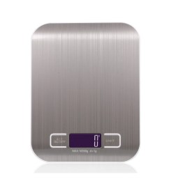 Resim Youmex Gümüş Mutfak Terazi: 10kg/1g Hassasiyet, Şarjlı + Pil Desteği, Abs+paslanmaz Çelik, 48 Saat Kullanim Süresi Gümüş 
