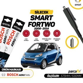 Resim Smart Fortwo Bosch Aerotwin Plus Silecek Takımı 2008-2014 