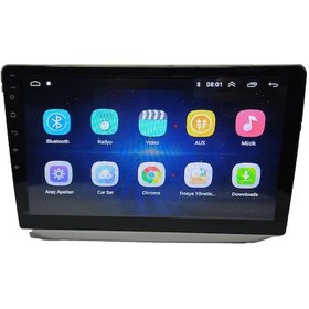 Resim Skoda Fabia 2008-2014 Uyumlu Android Multimedya Kamera 9" 