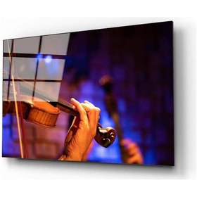 Resim Keman 3 Cam Tablo 