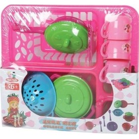 Resim Best Toys 10 Parça Bulaşık Set Oyuncağı 