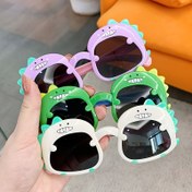 Resim 1/3 Adet Yeni Tarz Karikatür Dinozor Şirin Dekoratif Gözlük - 6 Farklı Renk, Partiler, Toplantılar ve Diğer Etkinlikler İçin Trendy ve Moda 