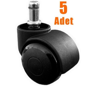 Resim Hayal Sepeti Ofis Çalışma Koltuğu Tekerleği 5 Adet Dayanıklı 