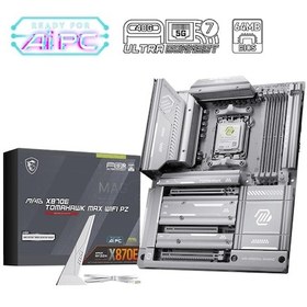 Resim Msı Mag X870e Tomahawk Max Wıfı Pz Am5 Ddr5 8400 Oc Mhz Atx Aaaa11msı0040 