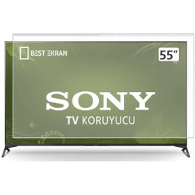 Resim Bestekran Sony Kd-55xh9505 Tv Ekran Koruyucu 55" Inç 139 Cm Ekran Kırılmaz Koruyucu 