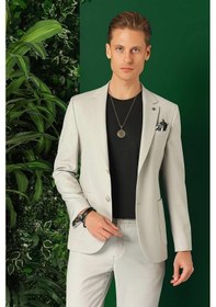 Resim Efor Comfort Fit Torba Cep Esnek Pamuk Casual Taş Ceket C 664 Taş 