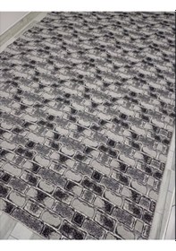 Resim Savan Dokuma Halı Örtüsü 6m² 200 300 Kale Siyah2 Siyah 