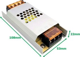 Resim 12Volt 5Amper Adaptör Ultra Slim Led Trafosu 