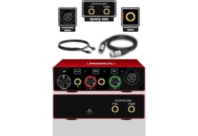 Resim Hakay Mikrofon, Stüdyo Ses Kartı, Stand ve Filtre ile Glx Paket Set 