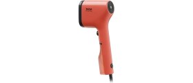 Resim 1300W Buharlı Düzleştirici Ütü, Kırmızı, Kırışıklık Giderici, Pratik Kullanım 