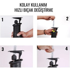 Resim Akülü Tilki Kuyruğu Testere 36V 5AH (Sarı) EEA315 