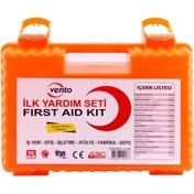 Resim VENTO Turuncu Çantalı İş Yeri Tipi İlk Yardım Seti 