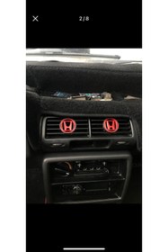 Resim 3dbaydesign Ef Kasa Honda Civic Kalorifer Izgarası Komple Set 4 Adet (1990-1991 SEDAN KASA İÇİN) 