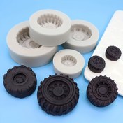 Resim Silikon Sabun Kalıpları Seti 4 Adet - Lastik Şeklinde Kalıp, DIY Sabun Yapımı için Esnek ve Dayanıklı 