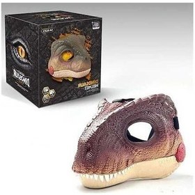 Resim Fastbuy Hareketli Çene Sert Plastik Komik Dino Maskesi Dinozor Maskesi Diğer 