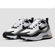Resim Nike Air Max 270 React Sneaker Erkek Ayakkabı Beyaz - Siyah 
