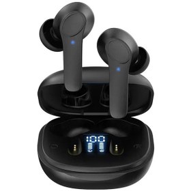 Resim Çeviri Kulaklıkları Gerçek Zamanlı Bluetooth Kulaklıklar Tercüman 144 Dil Black 