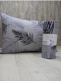 Resim Üntaş Tek Kişilik Lastikli Çarşaf + Yastık Kılıfı Gri 1 Adet 