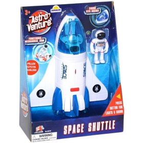 Resim NW NessiWorld 63112 NessiWorld Astro Venture Sesli Ve Işıklı Uzay Mekiği 