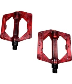 Resim Bike Sky Şeffaf Renkli Platform Geniş Pedal Platform Bisiklet Pedalı Reflektörlü 