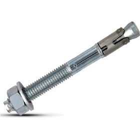 Resim Klipsli Metal Dübel M12x110 - 5 Adet - 