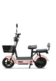 Resim Mondial Bomber Elektrikli Motosiklet Pembe 