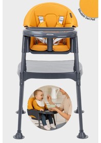 Resim Growup Çalışma Masalı Mama Sandalyesi, Taba 