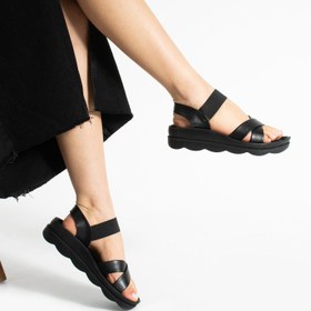 Resim Pierre Cardin Charm Kadın Siyah Sandalet - SİYAH / 