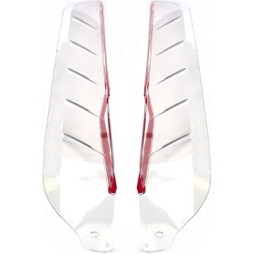 Resim Parallax Motosiklet Legsheild Bacak Ön Cam Koruma Yamaha NMAX155 V3 2025 NMAX155 Şeffaf (Yurt Dışından) 