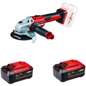 Resim Einhell Axxio 18 V 5,2 Ah Çift Akülü Taşlama Makinesi + Şarj Cihazı 