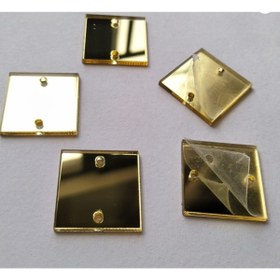 Resim YENİ HEDİYELİK DÜNYAM Kına Dağıtmalıkları Hazırlamak Için 3cm 30 Adet Akrilik Malzeme Delikli Yapışkanlı 