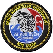Resim Ex Patch Deniz Kuvvetleri Komutanlığı Atış Takımı Peçi 10 Cm 