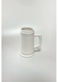 Resim Bira Bardağı Seramik Bisküvi Ham Ürün 