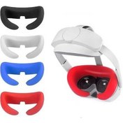 Resim Tongxida Silikon Göz Maskesi, Pico Neo 4 İçin Mavi, Yumuşak, Hafif, Temizlenebilir, Cilt Dostu 