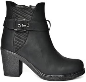 Resim fox SHOES R674151409 Kalın Topuklu Kadın Bot 