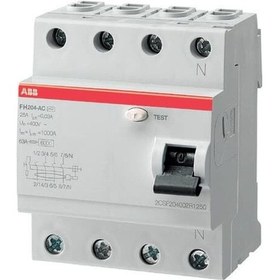 Resim Abb 2Csf204003R3630 Kaçak Akım Koruma Rölesi Fh204-Ac 3X63A 300Ma 